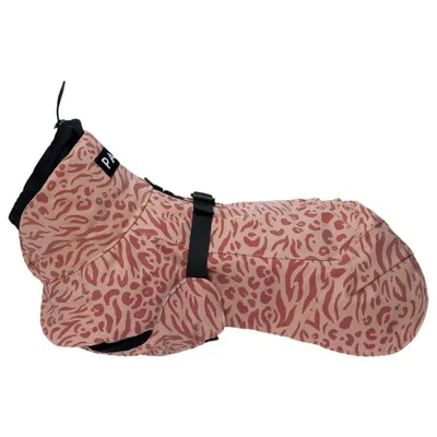 PAIKKA Hunde Winter-Jacke reflektierend "Visibility" Wool red mix PAIKKA Hunde Winter-Jacke reflektierend "Visibility" Wool red mix