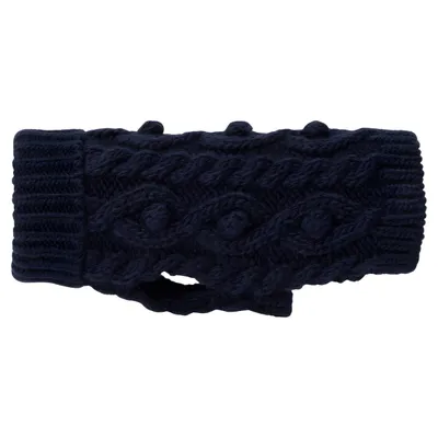 PAIKKA Hunde Strickpullover "Handmade Knit Sweater" navy PAIKKA Hunde Strickpullover "Handmade Knit Sweater" navy