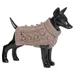 PAIKKA Hunde Strickpullover "Handmade Knit Sweater" taupe