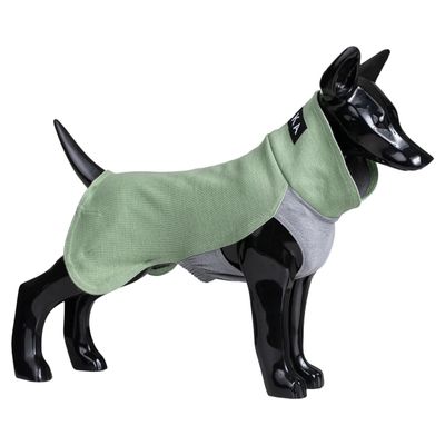 PAIKKA Hunde Pullover wärmend "Recovery Winter Shirt“ grün