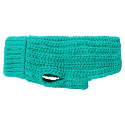 PAIKKA Hunde Strickpullover "Knit Sweater" green