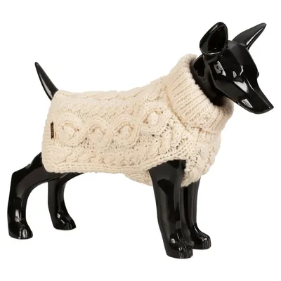 PAIKKA Hunde Strickpullover "Handmade Knit Sweater" weiß PAIKKA Hunde Strickpullover "Handmade Knit Sweater" weiß