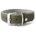 Das Lederband Hundehalsband Amsterdam capers/grey