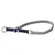 Das Lederband Zughalsband mit Stop Amsterdam Navy/Grey Das Lederband Zughalsband mit Stop Amsterdam Navy/Grey