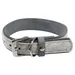 Das Lederband Hundehalsband Norden Grey/Granite