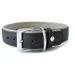 Das Lederband Hundehalsband Amsterdam navy/grey