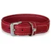 Das Lederband Hundehalsband Barcelona Indian-Red
