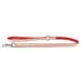 Das Lederband Hundeleine Firenze rosy/rubyred