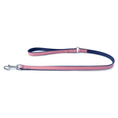 Das Lederband Hundeleine Firenze candy/saphire Das Lederband Hundeleine Firenze candy/saphire
