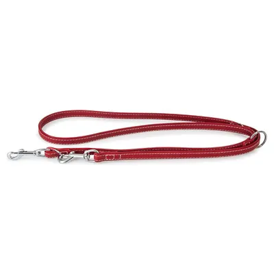 Das Lederband Hunde Führleine Barcelona Indian-Red Das Lederband Hunde Führleine Barcelona Indian-Red