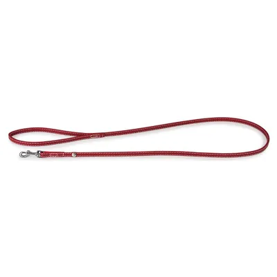 Das Lederband Hundeleine Barcelona Indian-Red Das Lederband Hundeleine Barcelona Indian-Red