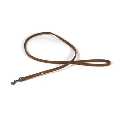 Das Lederband Hundeleine Toronto cognac/cognac