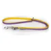 Das Lederband Hunde Führleine Firenze Lilac/Sunshine