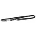 Das Lederband Hundeführleine Vancouver Black/Black