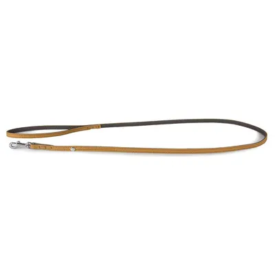 Das Lederband Hundeleine Amsterdam Caramel/Lava Das Lederband Hundeleine Amsterdam Caramel/Lava