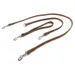 Das Lederband Universal Hundeleine Boston mocca/mocca