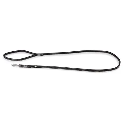 Das Lederband Hundeleine Barcelona Black Das Lederband Hundeleine Barcelona Black