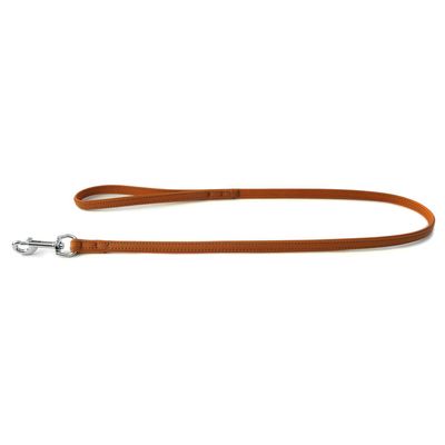 Das Lederband Hundeleine Denver cognac/cognac
