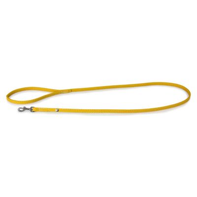Das Lederband Hundeleine Barcelona Vibrant-Yellow
