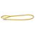 Das Lederband Hundeleine Barcelona Vibrant-Yellow