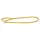 Das Lederband Hundeleine Barcelona Vibrant-Yellow