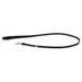 Das Lederband Hundeleine Cannes Black