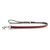 Das Lederband Hundeleine New York grenadine/stone