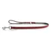 Das Lederband Hundeleine New York grenadine/stone