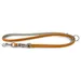 Das Lederband Hunde Führleine Amsterdam Orange/Grey