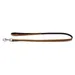Das Lederband Hundeleine Denver cognac/schwarz