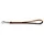 Das Lederband Hundekurzführer Granada walnut/black