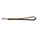 Das Lederband Hundekurzführer Granada walnut/black