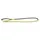 Das Lederband Hundeleine Amsterdam Lime/Lava