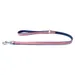 Das Lederband Hundeleine Firenze candy/saphire
