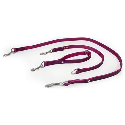 Das Lederband Universal Hundeleine Weinheim Violet