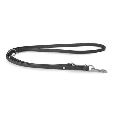 Das Lederband Führleine Glückshund Lava/Lava