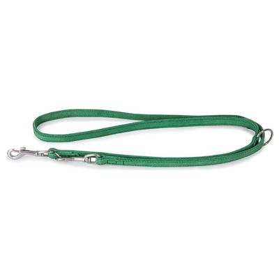 Das Lederband Hunde Führleine Toronto Leaf Green