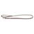Das Lederband Hundeleine Amsterdam Merlot/Grey