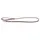 Das Lederband Hundeleine Amsterdam Merlot/Grey