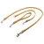 Das Lederband Universal Hundeleine Boston sand/sand Das Lederband Universal Hundeleine Boston sand/sand