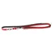 Das Lederband Hundeführleine Vancouver Red/Black