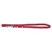 Das Lederband Hundeleine Weinheim Red