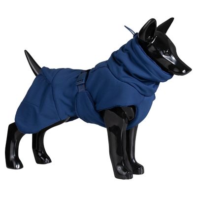 PAIKKA Hunde Bademantel "Drying Coat Spa“ navy