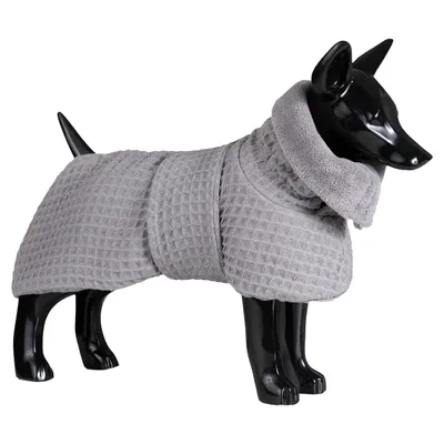 PAIKKA Hunde Bademantel "Drying Coat Spa" grau PAIKKA Hunde Bademantel "Drying Coat Spa" grau