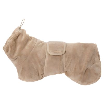 PAIKKA Bademantel "Drying Coat“ taupe