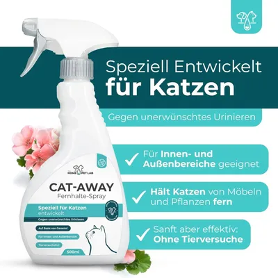 HomePetLab Katzenabwehrspray Cat-Away 500ml Sprühflasche HomePetLab Katzenabwehrspray Cat-Away 500ml Sprühflasche