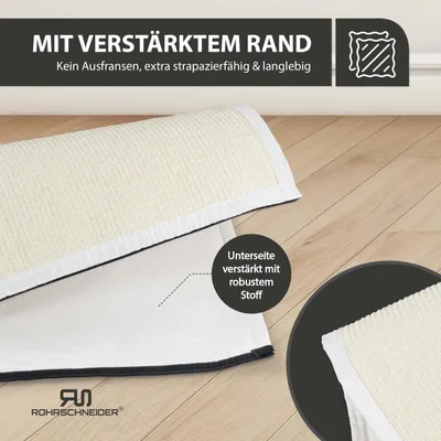 Ersatz-Sisalmatte mit Reißverschluss Ersatz-Sisalmatte mit Reißverschluss