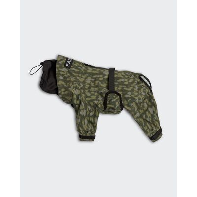 PAIKKA Hunde Regen Overall "Rain Suit" green