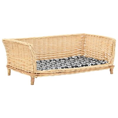 vidaXL panier pour chiens Osier