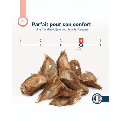 Oreilles de Bœuf Poilues 100% Naturelles Oreilles de Bœuf Poilues 100% Naturelles